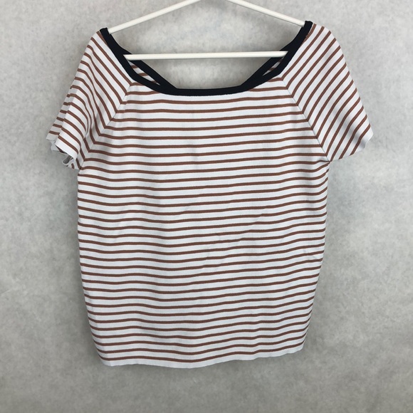 PRIMA Nordstrom Brand Medium Square Neck Crop - Picture 1 of 3